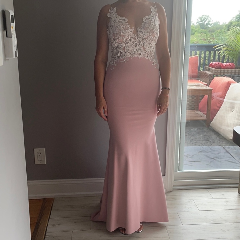 Blush Pink Party Gown